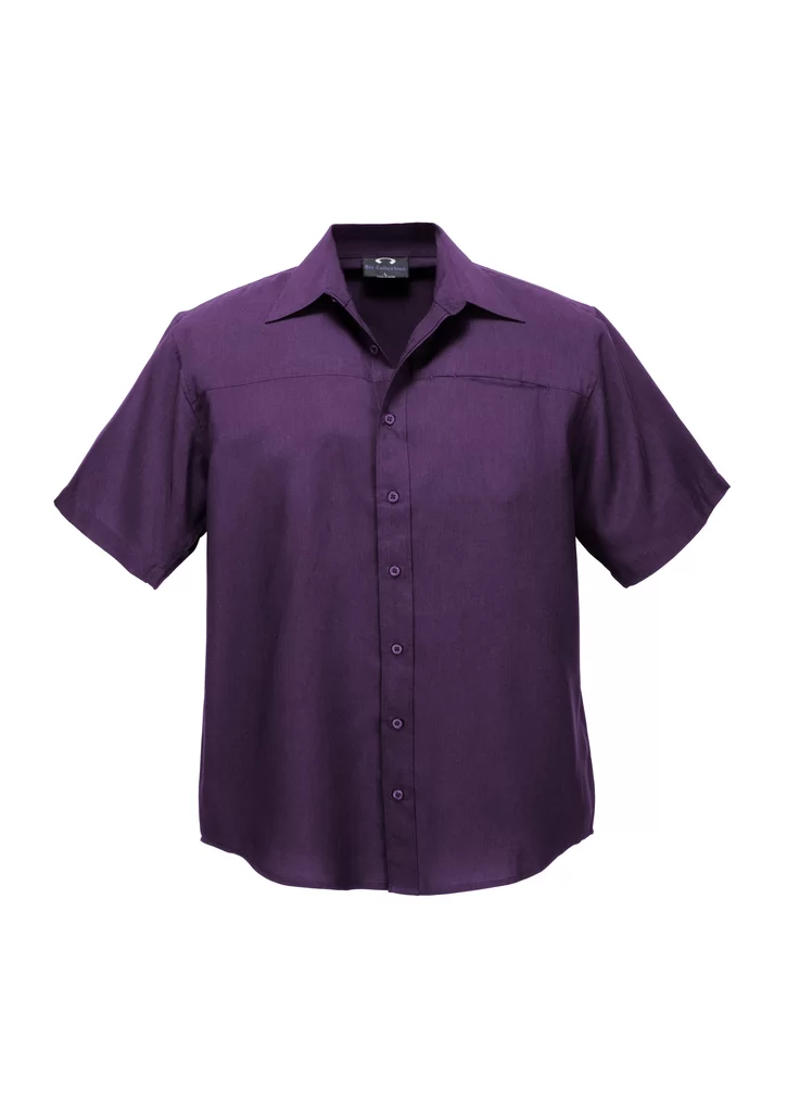 Mens Plain Oasis Short Sleeve Shirt Mens Plain Oasis Short Sleeve Shirt
