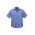 Mens Plain Oasis Short Sleeve Shirt - Mid Blue
