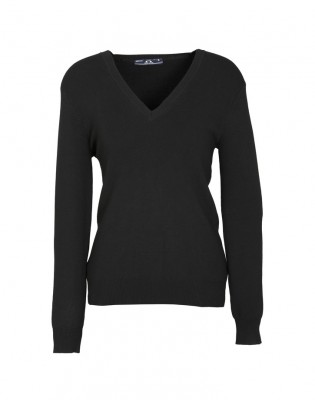 Ladies V-Neck Pullover