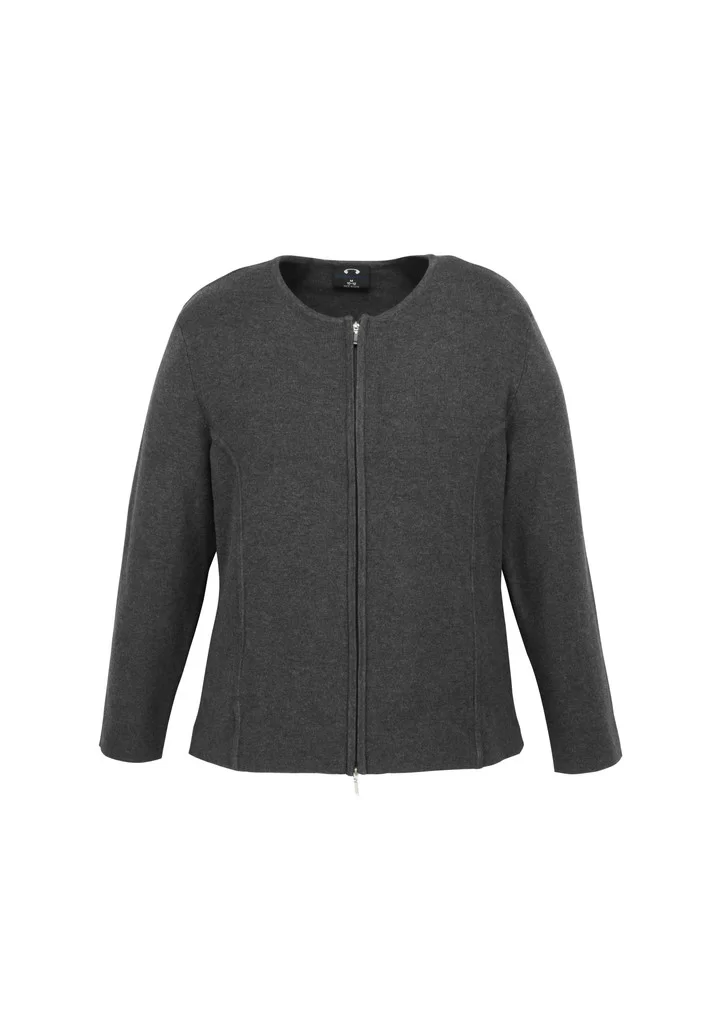 Ladies 2-Way Zip Cardigan Ladies 2-Way Zip Cardigan