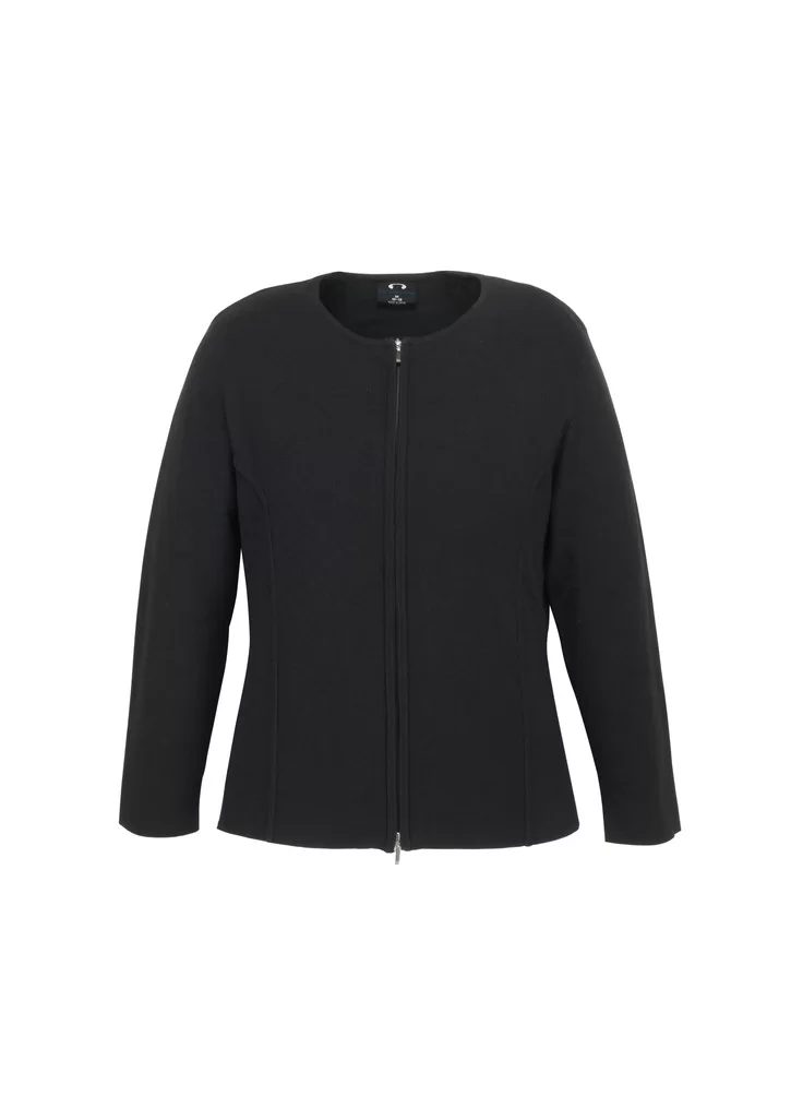 Ladies 2-Way Zip Cardigan Ladies 2-Way Zip Cardigan