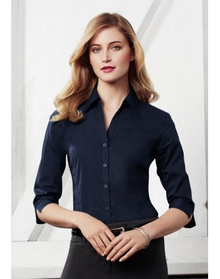 Ladies Metro 3/4 Sleeve Shirt