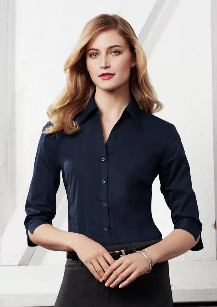 Ladies Metro 3/4 Sleeve Shirt Ladies Metro 3/4 Sleeve Shirt