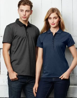 Mens Shadow Polo
