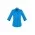 Monaco Womens 3/4 Sleeve Shirt - Cyan