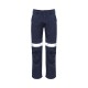 Mens Orange Flame Traditional Style Taped Work Pant