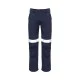 Mens Orange Flame Traditional Style Taped Work Pant