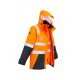 Mens Hi Vis 4 In 1 Waterproof Jacket