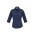 Ladies Harper 3/4 Sleeve Shirt - Ink / Silver