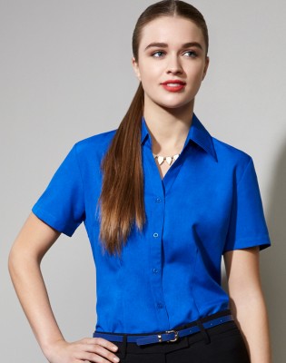 Ladies Plain Oasis Short Sleeve Shirt