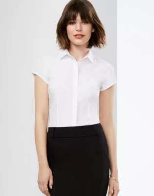 Ladies Euro Short Sleeve Shirt