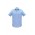 Mens Euro Short Sleeve Shirt - Blue