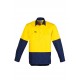 Mens Closed Front Long Sleeve Shirt