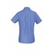 Ladies Wrinkle Free Chambray Short Sleeve Shirt