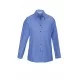 Ladies Wrinkle Free Chambray Long Sleeve Shirt