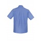 Mens Wrinkle Free Chambray Short Sleeve Shirt