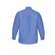 Mens Wrinkle Free Chambray Long Sleeve Shirt