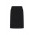 Womens Siena Front Pleat Detail Straight Skirt - Black