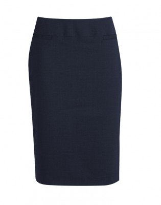 Womens Comfort Wool Stretch Relaxed Fit Lined Skirt
