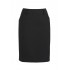 Womens Comfort Wool Stretch Multi-Pleat Skirt