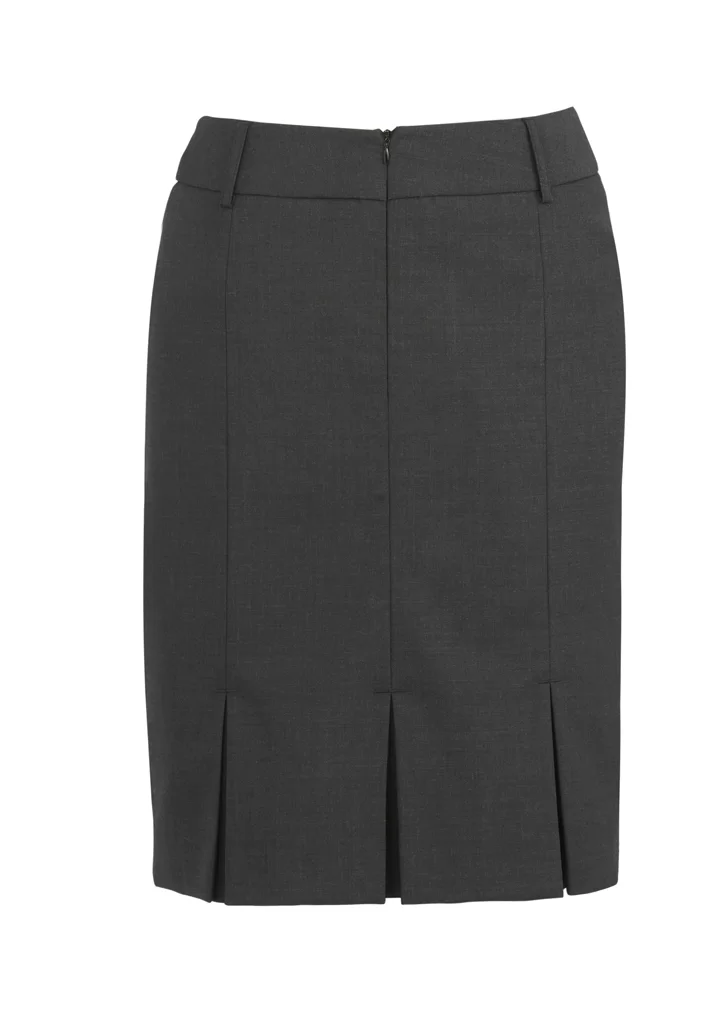Womens Comfort Wool Stretch Multi-Pleat Skirt Womens Comfort Wool Stretch Multi-Pleat Skirt