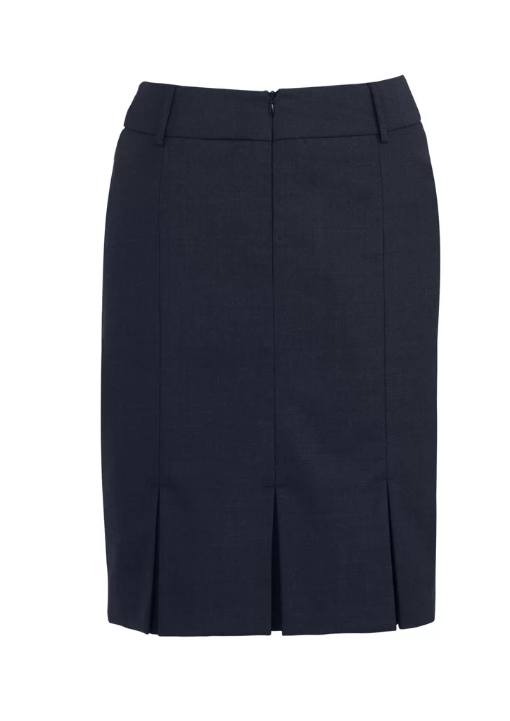 Womens Comfort Wool Stretch Multi-Pleat Skirt Womens Comfort Wool Stretch Multi-Pleat Skirt