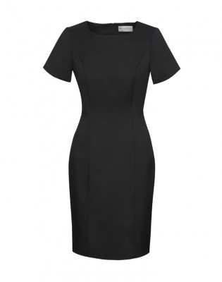 Womens Cool Stretch Short Sleeve Shift Dress