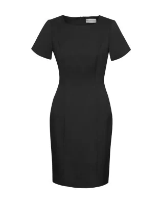 Womens Cool Stretch Short Sleeve Shift Dress