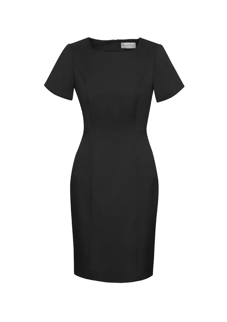 Womens Cool Stretch Short Sleeve Shift Dress Womens Cool Stretch Short Sleeve Shift Dress