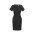 Womens Cool Stretch Short Sleeve Shift Dress - Charcoal