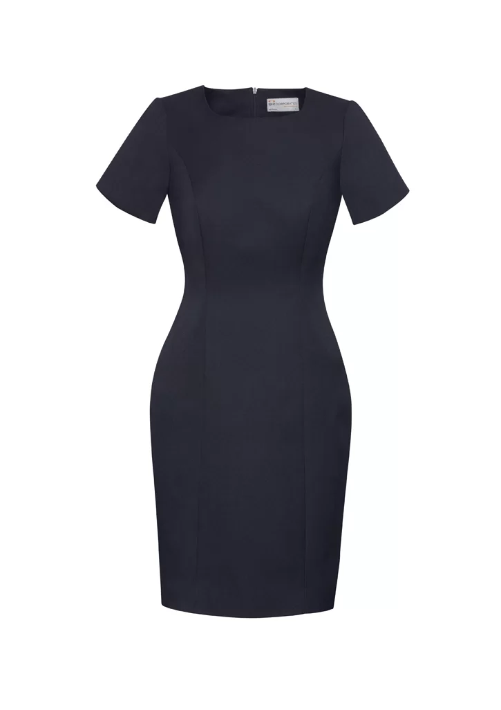 Womens Cool Stretch Short Sleeve Shift Dress Womens Cool Stretch Short Sleeve Shift Dress