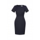 Womens Cool Stretch Short Sleeve Shift Dress