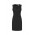 Womens Cool Stretch Sleeveless V-Neck Dress - Black