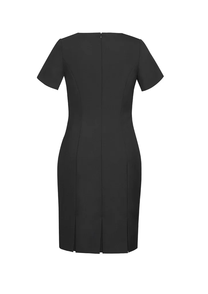 Womens Comfort Wool Stretch Short Sleeve Shift Dress Womens Comfort Wool Stretch Short Sleeve Shift Dress
