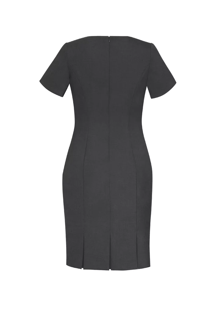 Womens Comfort Wool Stretch Short Sleeve Shift Dress Womens Comfort Wool Stretch Short Sleeve Shift Dress