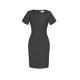 Womens Comfort Wool Stretch Short Sleeve Shift Dress Womens Comfort Wool Stretch Short Sleeve Shift Dress