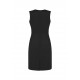 Womens Comfort Wool Stretch Sleeveless V-Neck Dress