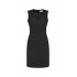 Womens Comfort Wool Stretch Sleeveless V-Neck Dress