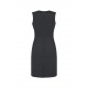 Womens Comfort Wool Stretch Sleeveless V-Neck Dress