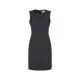 Womens Comfort Wool Stretch Sleeveless V-Neck Dress Womens Comfort Wool Stretch Sleeveless V-Neck Dress