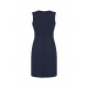 Womens Comfort Wool Stretch Sleeveless V-Neck Dress