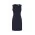 Womens Comfort Wool Stretch Sleeveless V-Neck Dress - Navy