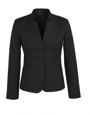 Womens Cool Stretch Short Jacket with Reverse Lapel