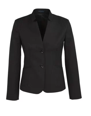 Womens Cool Stretch Short Jacket with Reverse Lapel