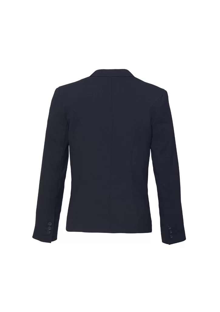 Womens Cool Stretch Short Jacket with Reverse Lapel Womens Cool Stretch Short Jacket with Reverse Lapel