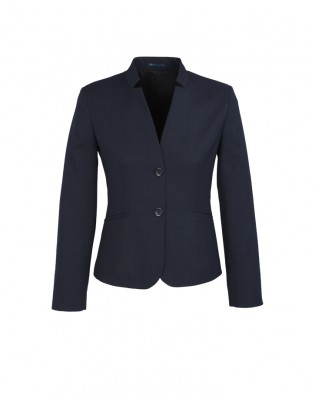 Womens Cool Stretch Short Jacket with Reverse Lapel