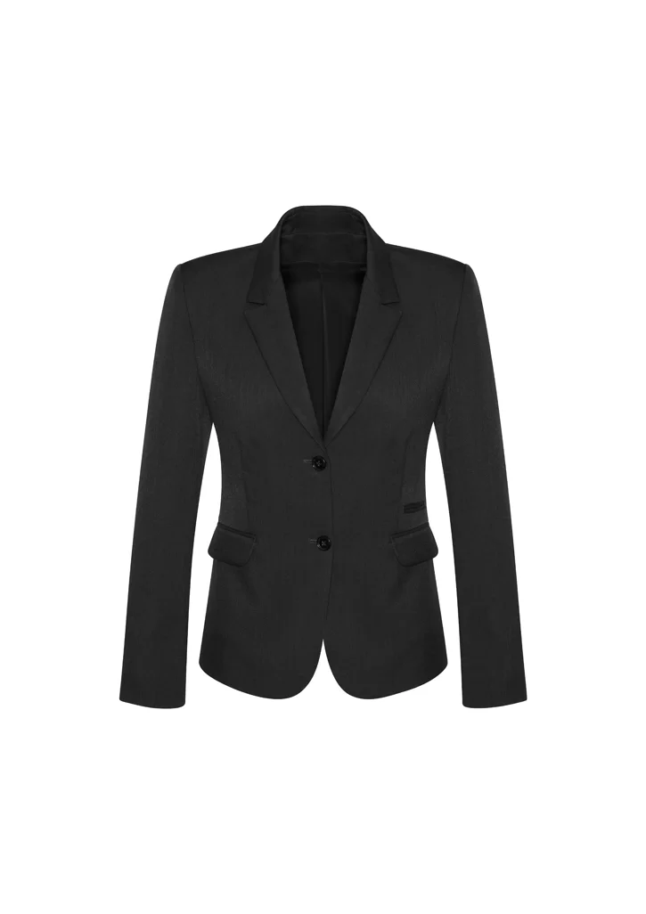 Womens Cool Stretch 2 Button Mid Length Jacket Womens Cool Stretch 2 Button Mid Length Jacket