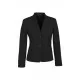 Womens Comfort Wool Stretch Short Jacket with Reverse Lapel Womens Comfort Wool Stretch Short Jacket with Reverse Lapel