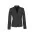 Womens Comfort Wool Stretch Short Jacket with Reverse Lapel - Charcoal