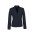 Womens Comfort Wool Stretch Short Jacket with Reverse Lapel - Navy